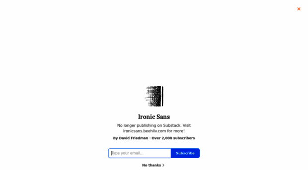 ironicsans.substack.com