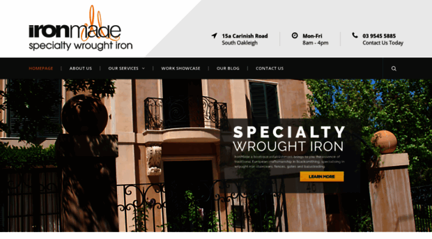 ironmade.com.au - Ironmade - Wrought Iron Produc... - Ironmade