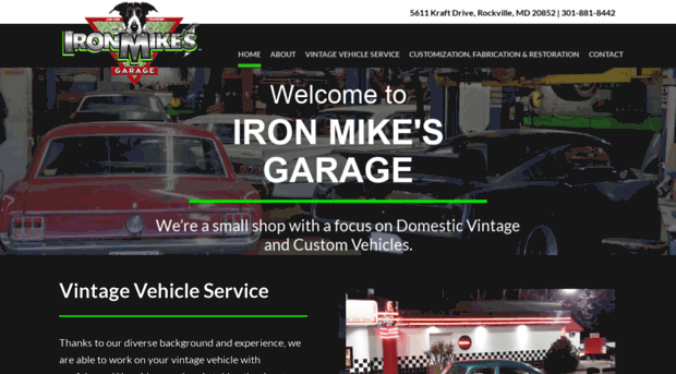 ironmikesgarage.com