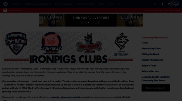 ironpigsclubs.com