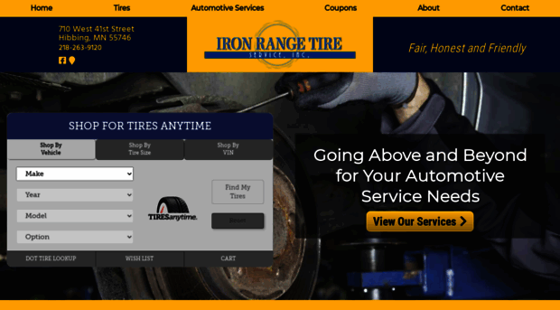 ironrangetire.com