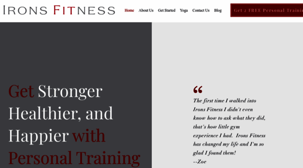 ironsfitness.com