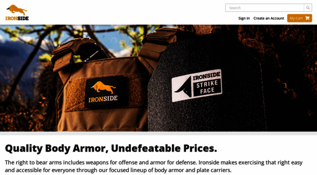 ironsidebodyarmor.com