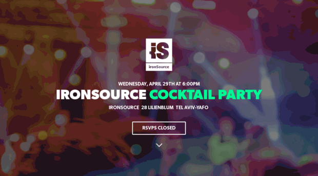 ironsourcecocktailhour.splashthat.com