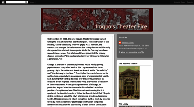 iroquois-theater-fire.blogspot.com