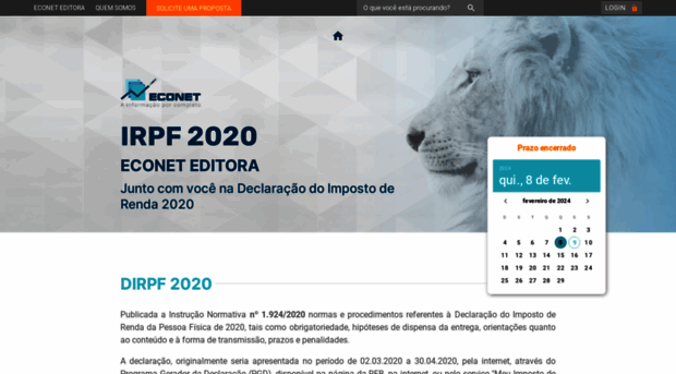 irpf2020.econeteditora.com.br