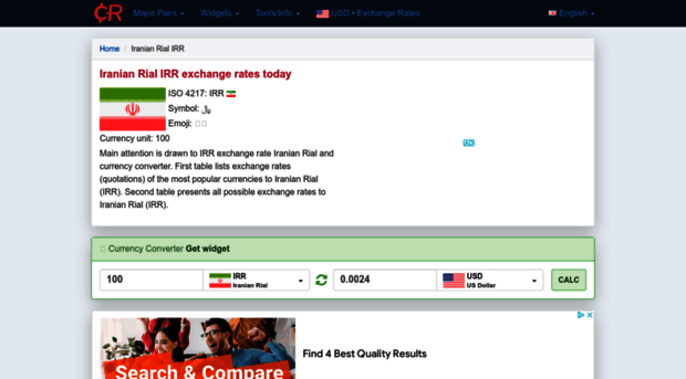 irr.currencyrate.today