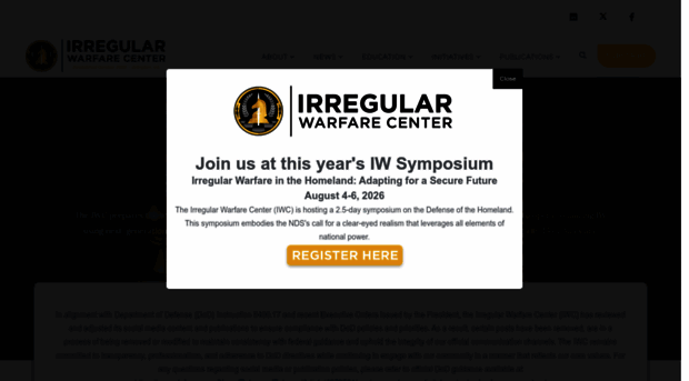 irregularwarfarecenter.org