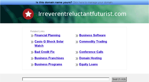 irreverentreluctantfuturist.com