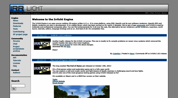 irrlicht.sourceforge.io