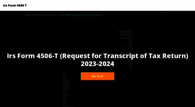 irs-form-4506-t.com