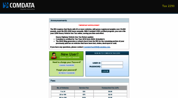 irs2290.comdata.com