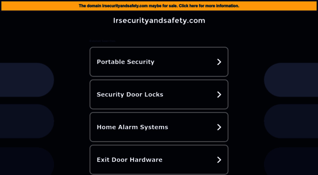 irsecurityandsafety.com