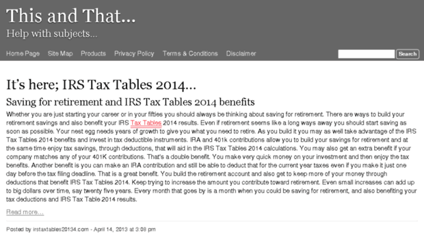 irstaxtables20134.com