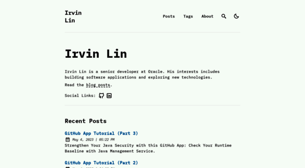 irvin.dev