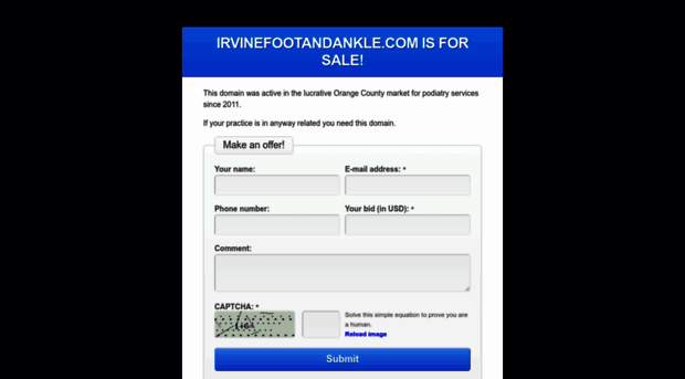 irvinefootandankle.com