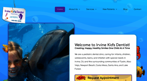 irvinekidsdentist.com