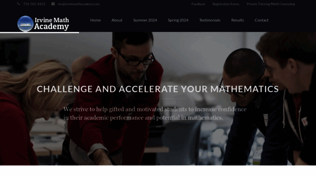 irvinemathacademy.com