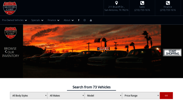 irvingmotorscorp.com