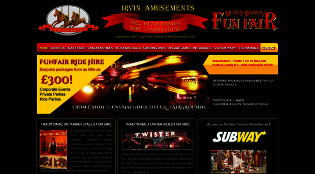 irvinsamusements.co.uk