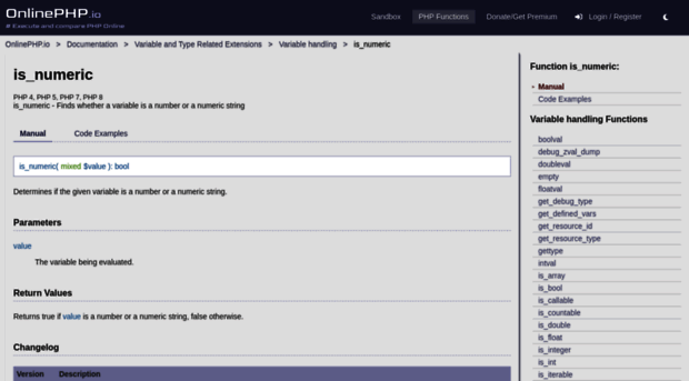 is_numeric.onlinephpfunctions.com