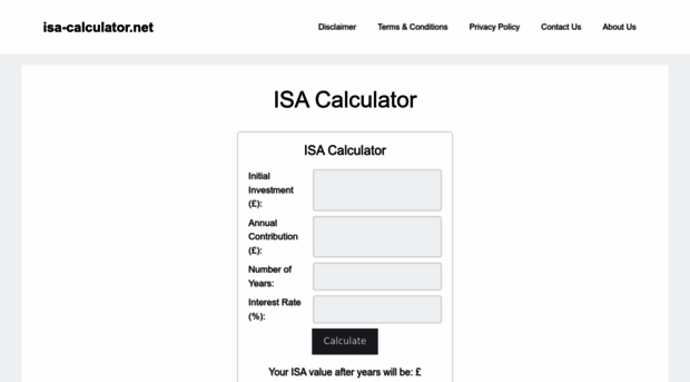 isa-calculator.net