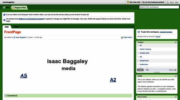 isaacbaggaley.pbworks.com