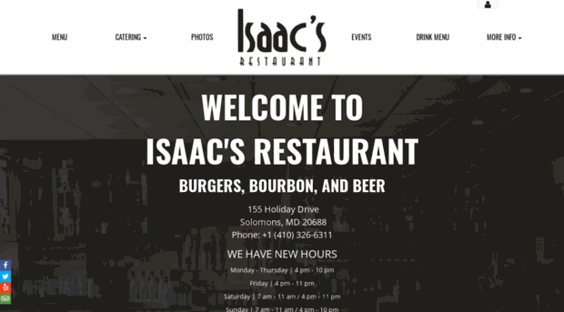 isaacsrestaurant.com