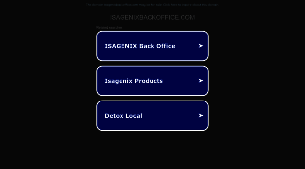 isagenixbackoffice.com