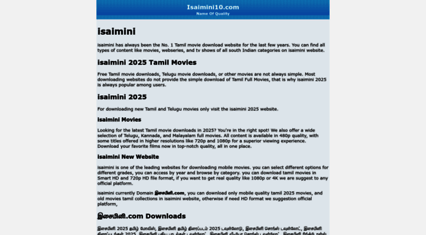 isaimini10.com