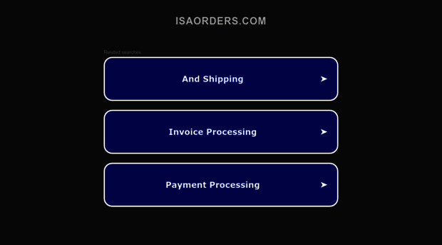 isaorders.com