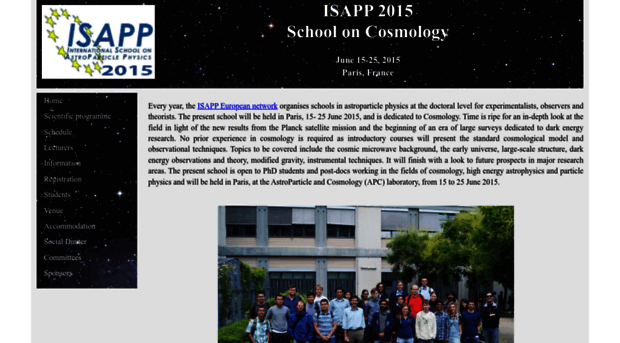 isapp2015.in2p3.fr