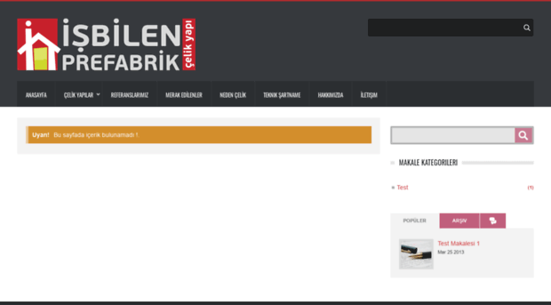 isbilenprefabrik.com.tr