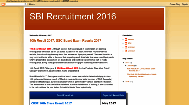 isbirecruitment.blogspot.in