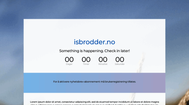 isbrodder.no