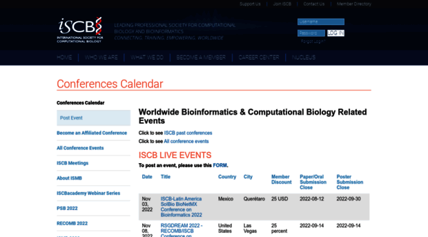 iscbconferences.org