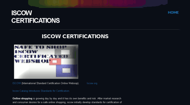 iscowcertifications.webs.com