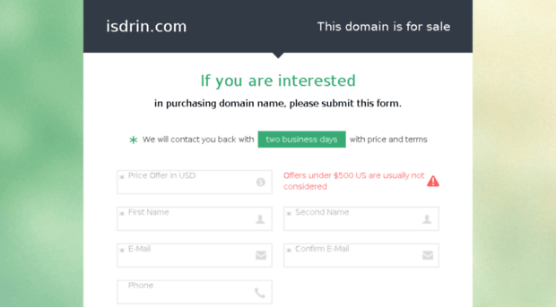 isdrin.com
