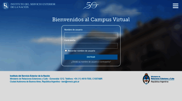 isenvirtual2.mrecic.gov.ar