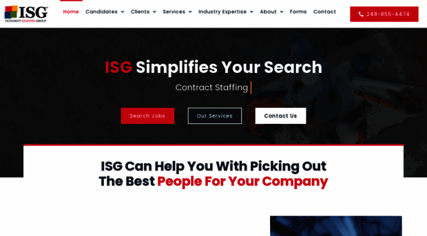 isg-staffing.com