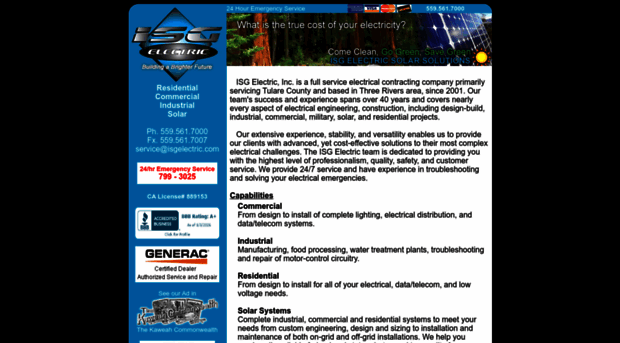 isgelectric.com