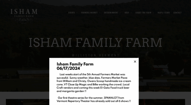 ishamfamilyfarm.com