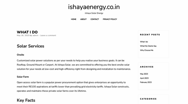 ishayaenergy.co.in