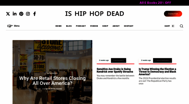 ishiphopdead.com