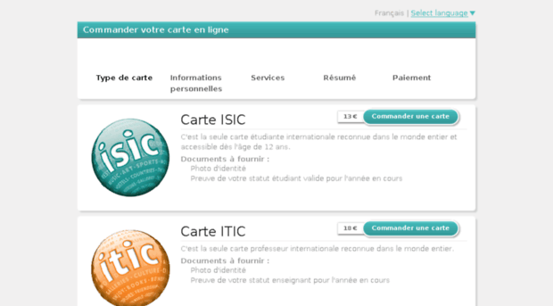 isicarte.fr