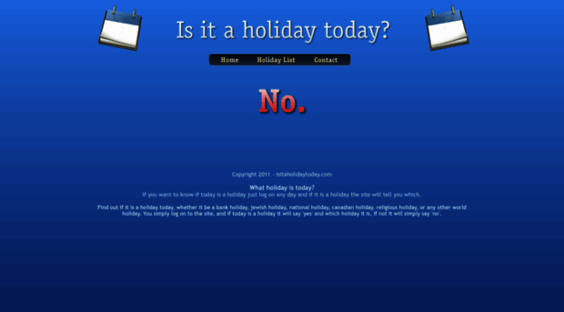 isitaholidaytoday.com