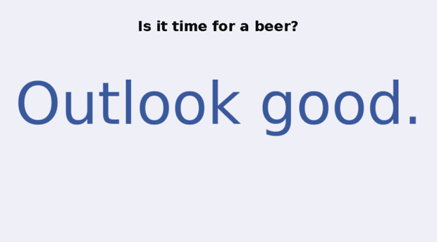 isittimeforabeer.com