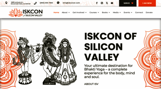 iskconsiliconvalley.com