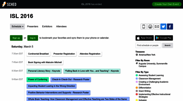 isl2016.sched.org