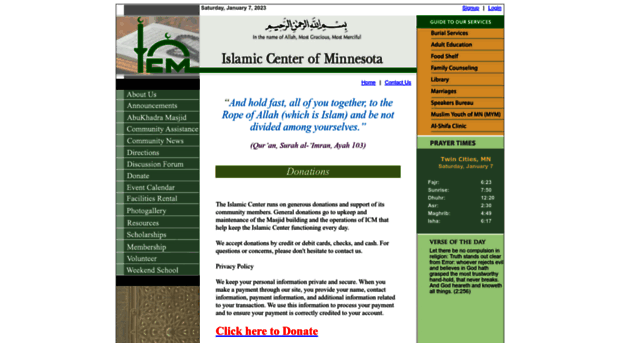 islamiccentermn.org